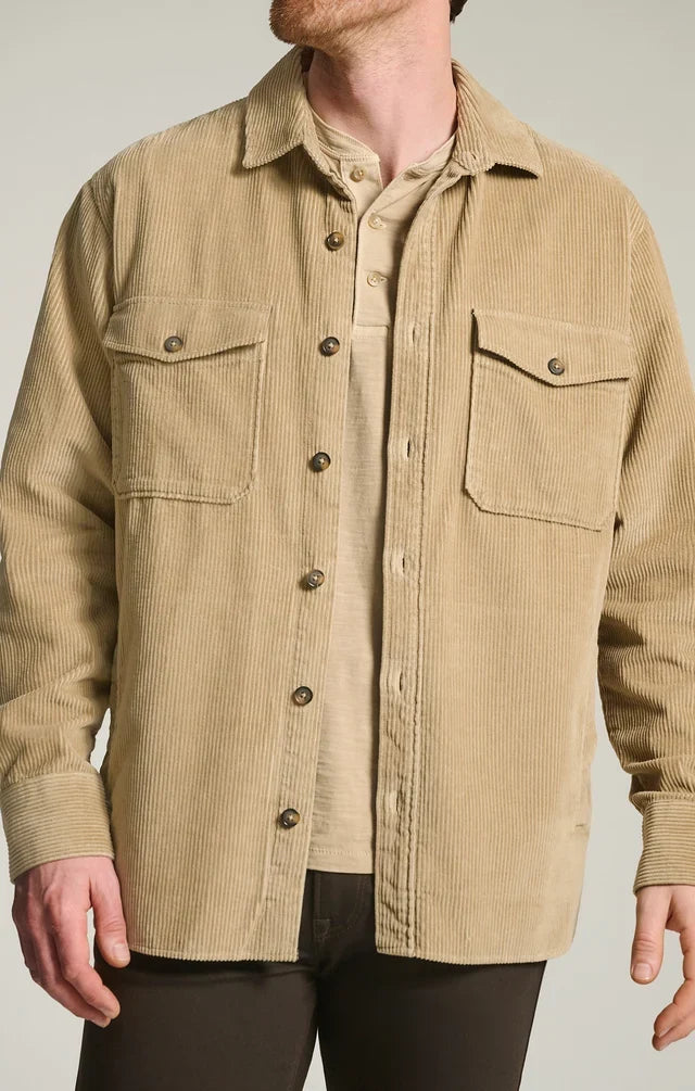 34 Heritage Overshirt - Aluminum-Men's Jackets-Brooklyn-Vancouver-Yaletown-Canada
