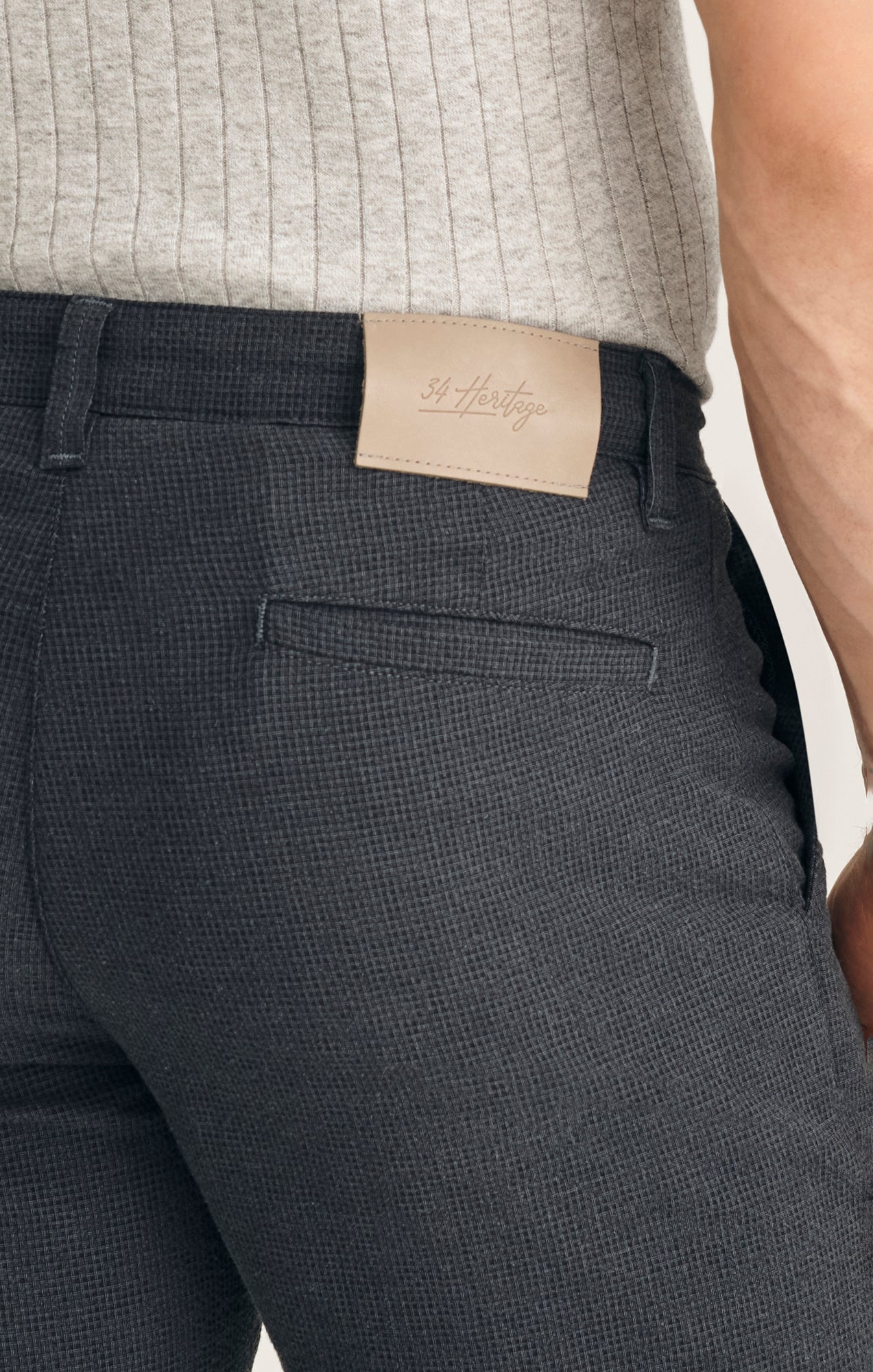 34 Heritage Arizona Navy Seersucker-Men's Shorts-Brooklyn-Vancouver-Yaletown-Canada