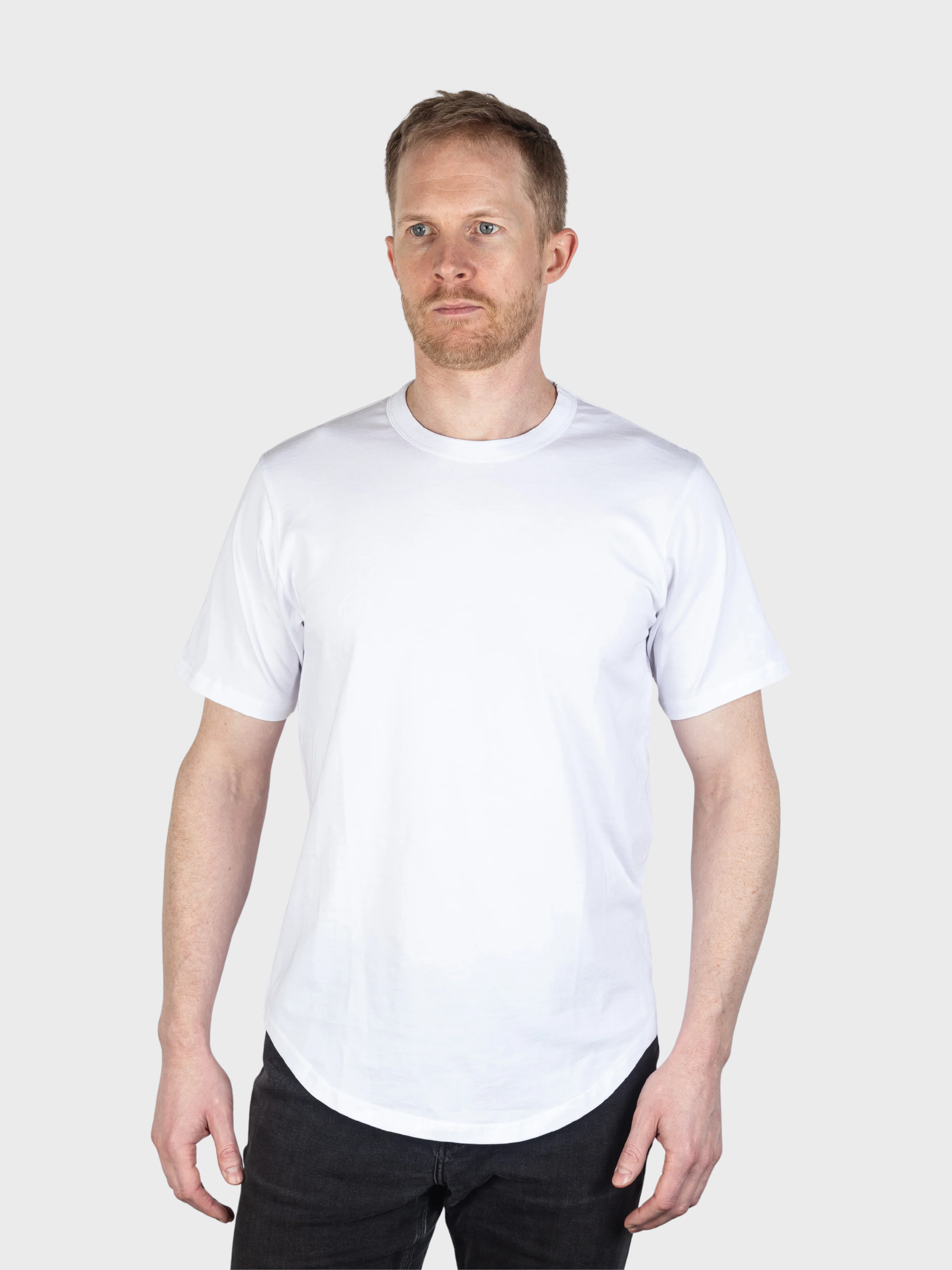 Jude Neale Kris Supima Cotton Short Sleeve - White-Men's T-Shirts-Brooklyn-Vancouver-Yaletown-Canada