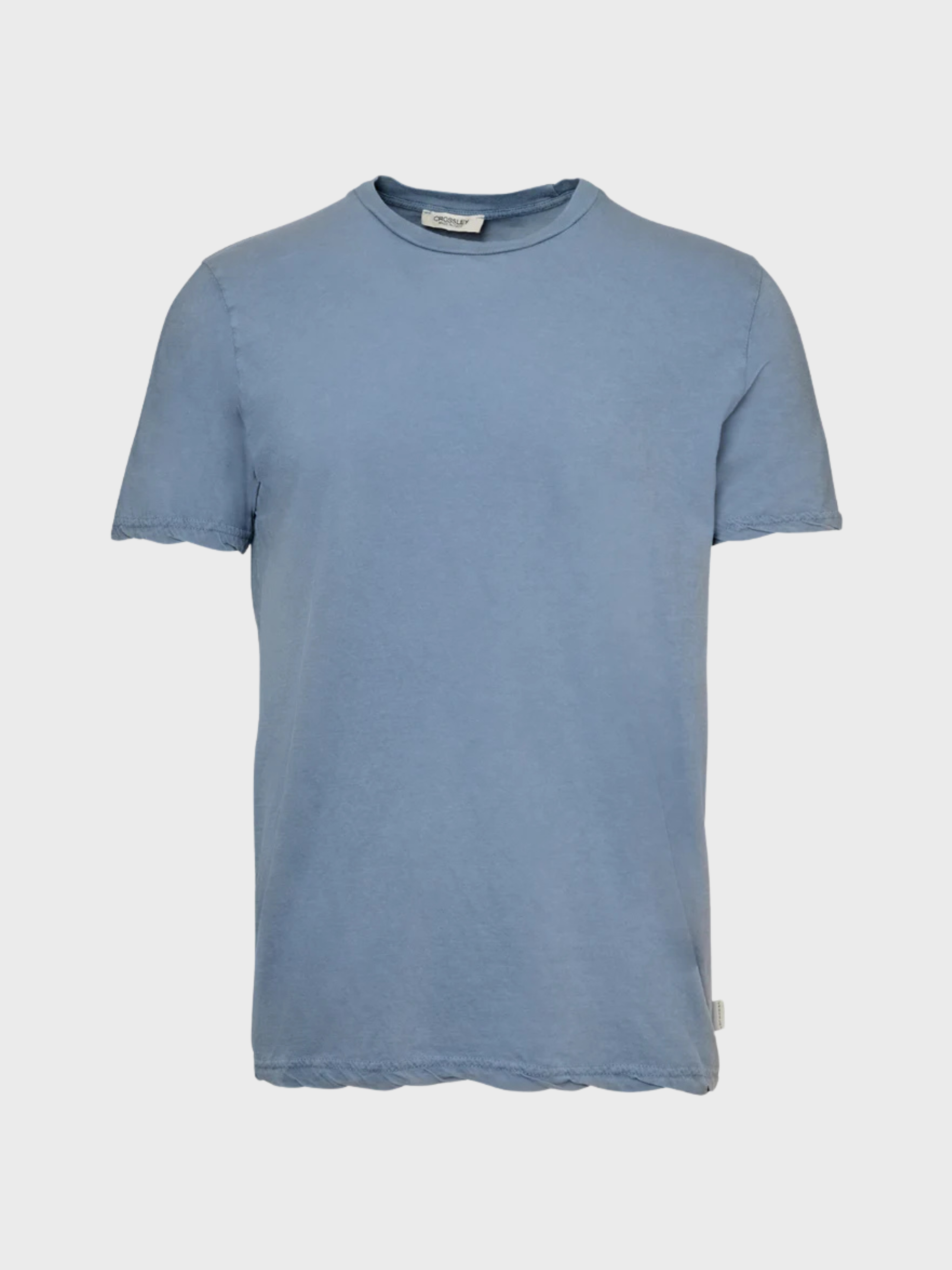 Crossley Vunt1Sw Wash Crew Tee Shortsleeve - 7185Sw Lt. Blu Sw-Men's T-Shirts-Brooklyn-Vancouver-Yaletown-Canada
