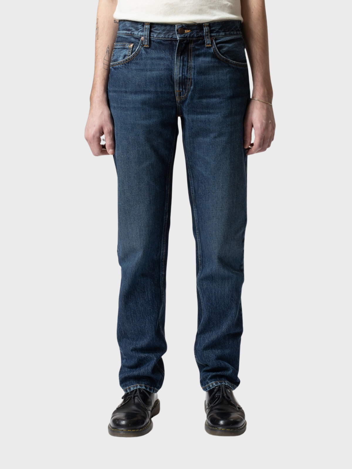 Nudie Gritty Jackson Blue Soil-Men's Denim-Brooklyn-Vancouver-Yaletown-Canada