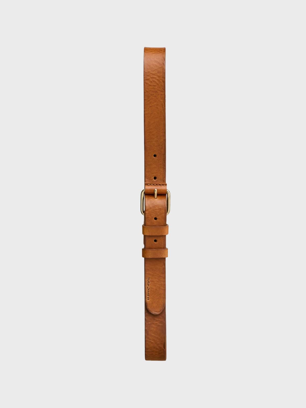 Nudie Dwayne Leather Belt - Toffee Brown-Men's Accessories-Brooklyn-Vancouver-Yaletown-Canada