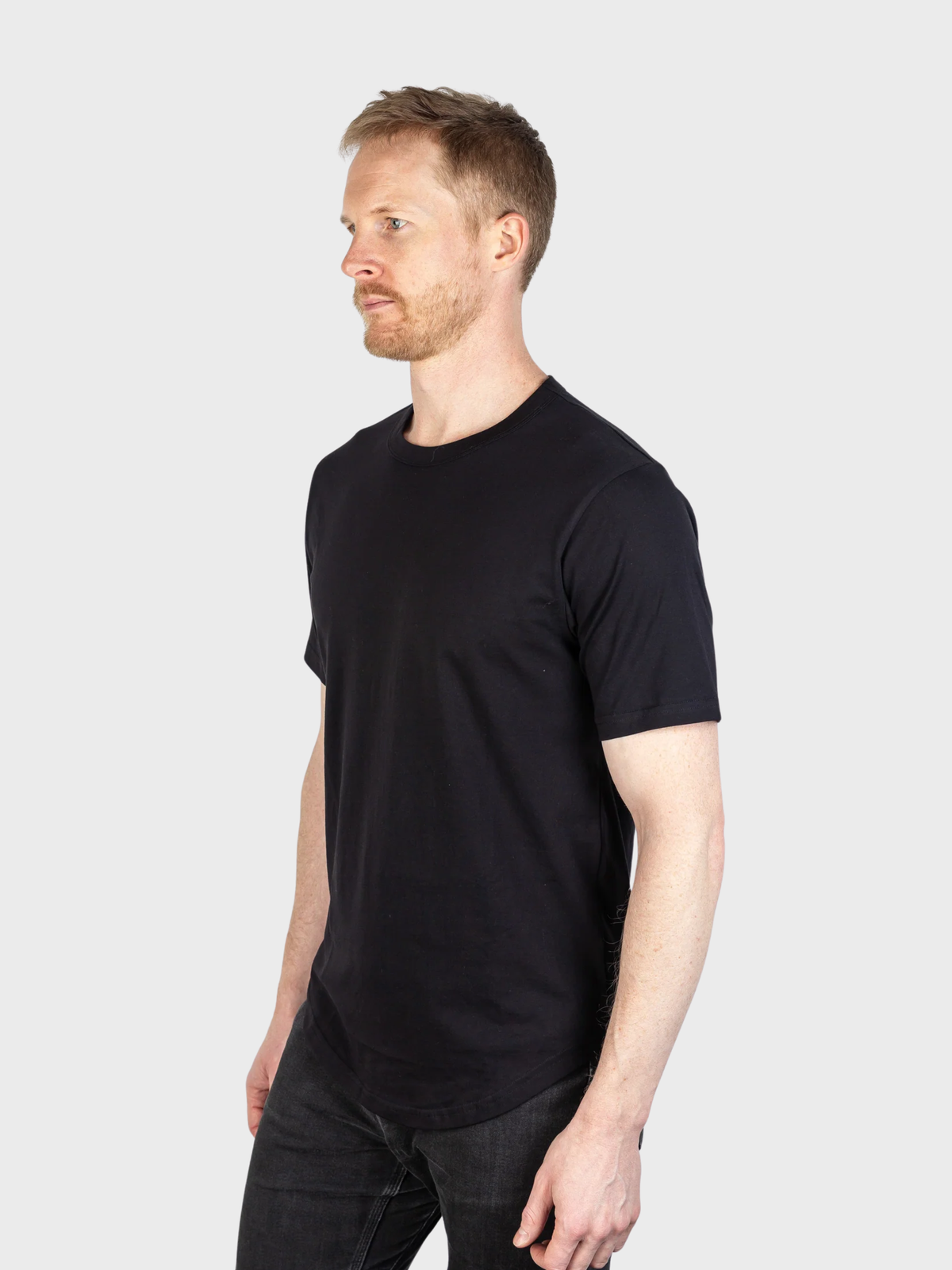Jude 100% Pima Cotton SS Kris T-Shirt Black-Men's T-Shirts-Brooklyn-Vancouver-Yaletown-Canada