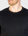 Jude 100% Pima Cotton SS Kris T-Shirt Black-Men's T-Shirts-Brooklyn-Vancouver-Yaletown-Canada