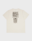 Nudie Roy Garbage T-Shirt Chalk White-Men's T-Shirts-Brooklyn-Vancouver-Yaletown-Canada