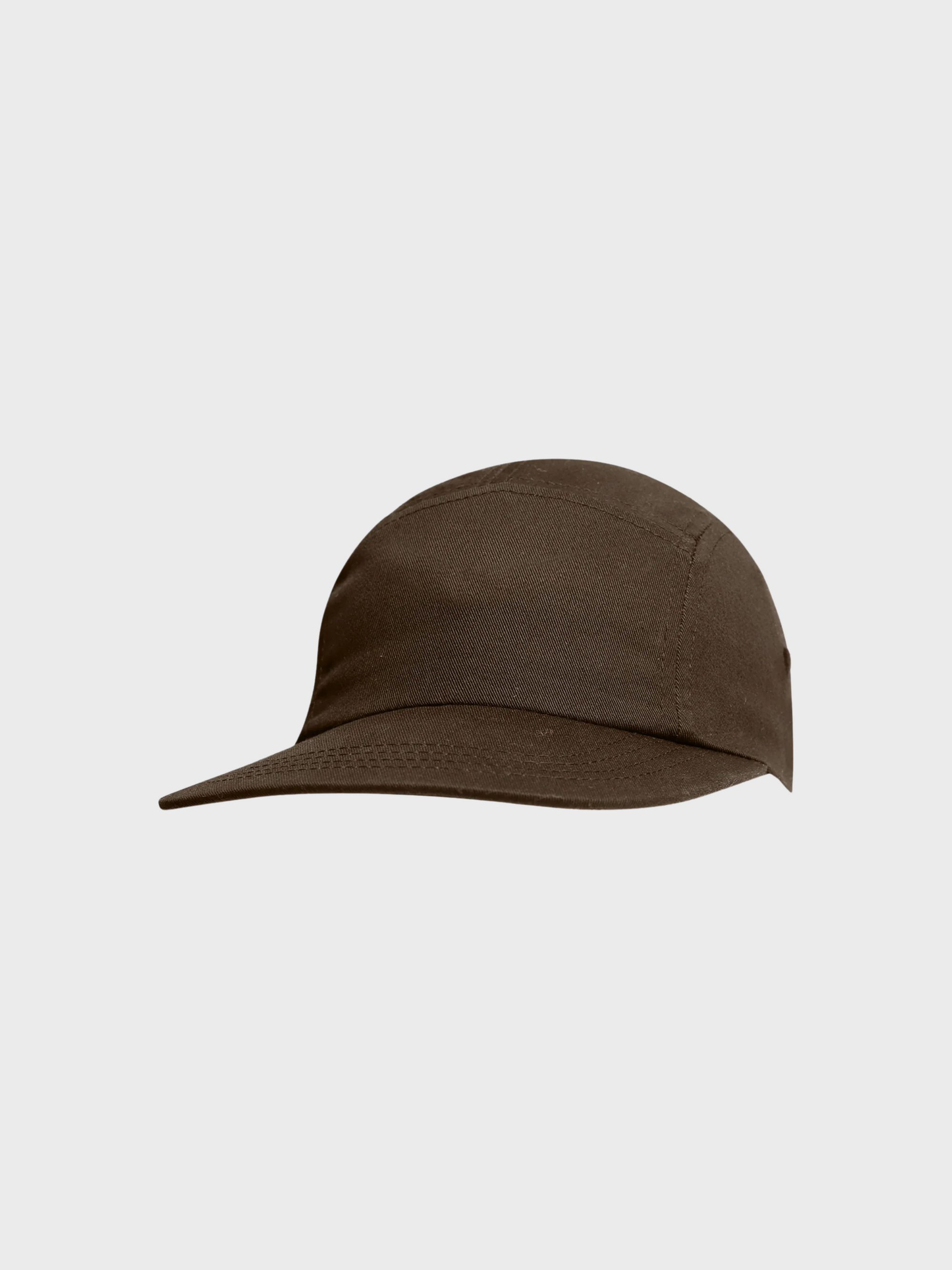 Far Afield Laurel 5 Panel Cap - Brown Panama Twill-Men's Accessories-Brooklyn-Vancouver-Yaletown-Canada