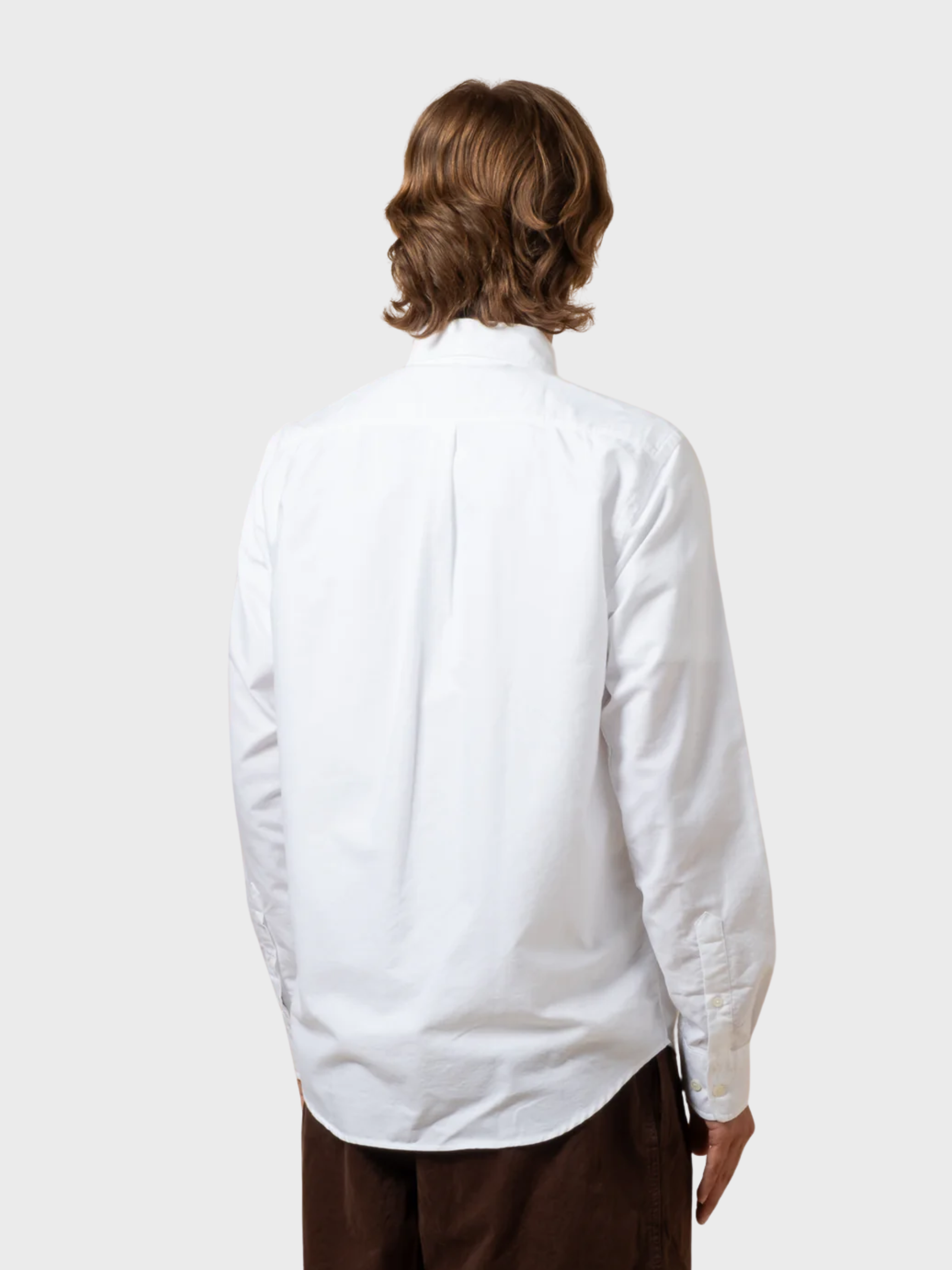 COF Button Down American Oxford Shirt White-Men's Shirts-Brooklyn-Vancouver-Yaletown-Canada