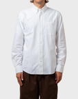 COF Button Down American Oxford Shirt White-Men's Shirts-Brooklyn-Vancouver-Yaletown-Canada