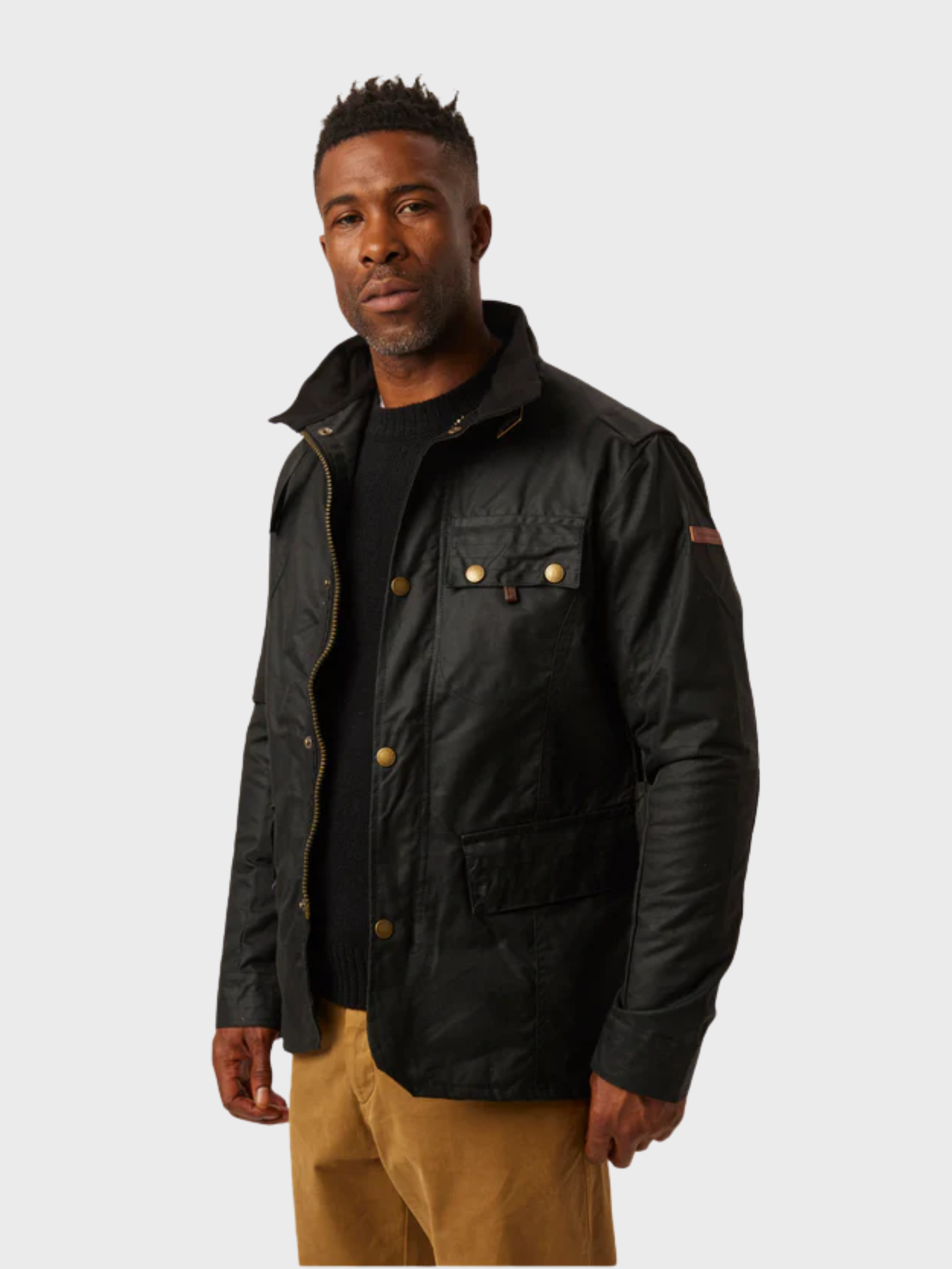 Peregrine Bexley Coat - Black-Men's Coats-Brooklyn-Vancouver-Yaletown-Canada