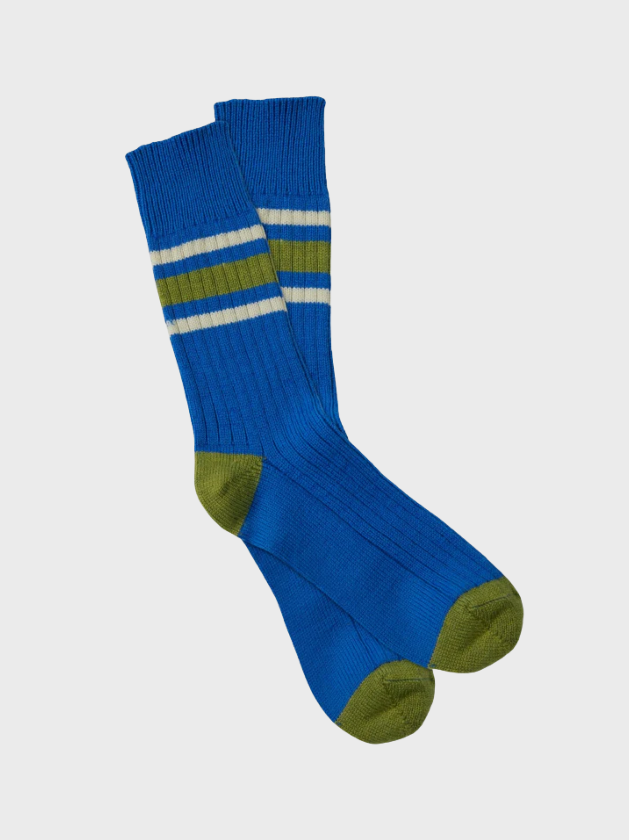 Peregrine Retro Socks - Cobalt-Men's Accessories-Brooklyn-Vancouver-Yaletown-Canada