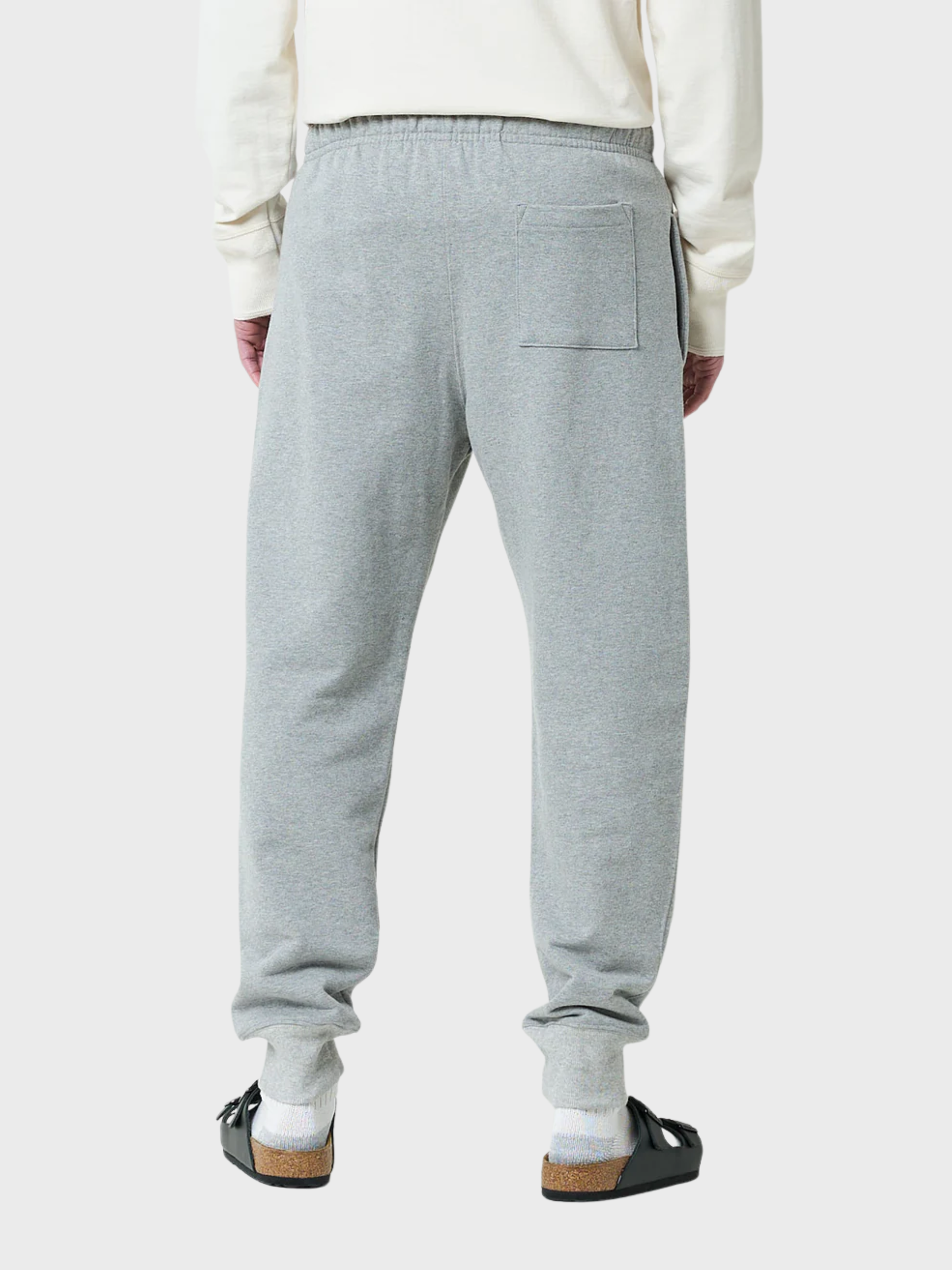 Merz Men's Loopwheeled Sweatpants - grey mel.-Men's Pants-Brooklyn-Vancouver-Yaletown-Canada