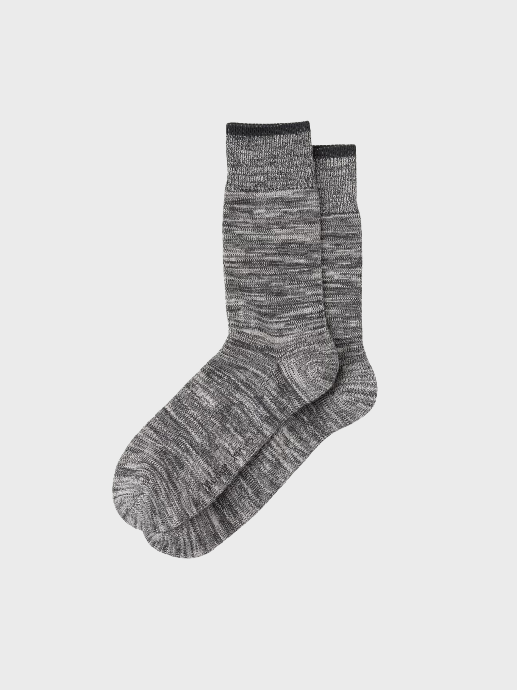 Nudie Rasmusson Multi Yarn Socks Dark Grey-Men's Accessories-Brooklyn-Vancouver-Yaletown-Canada