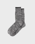 Nudie Rasmusson Multi Yarn Socks Dark Grey-Men's Accessories-Brooklyn-Vancouver-Yaletown-Canada
