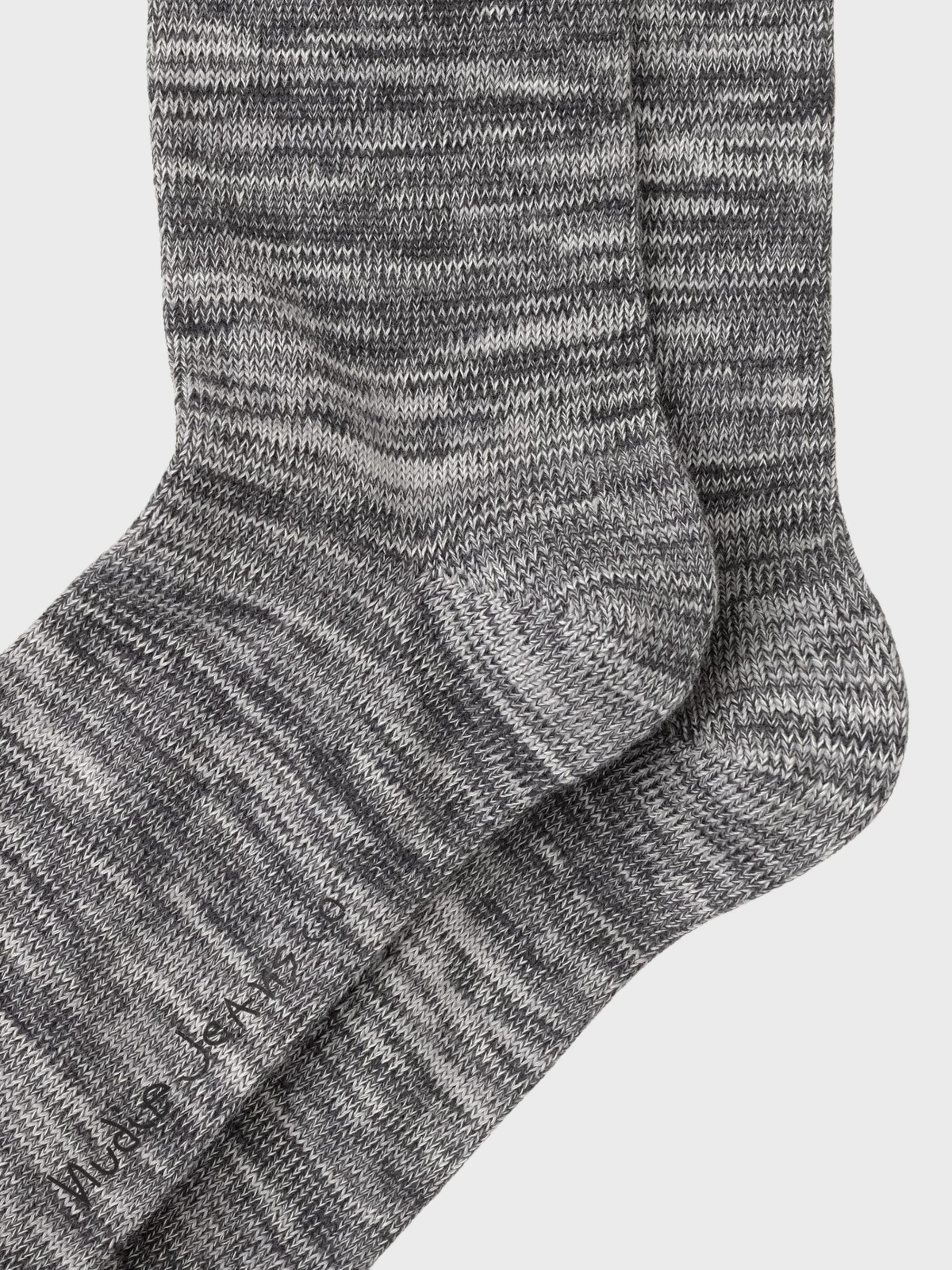 Nudie Rasmusson Multi Yarn Socks Dark Grey-Men's Accessories-Brooklyn-Vancouver-Yaletown-Canada