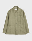 Peregrine Windsor Linen Shacket - Sage-Men's Shirts-Brooklyn-Vancouver-Yaletown-Canada