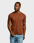 Easy Mondays Crew Neck Chocolate-Men's T-Shirts-Brooklyn-Vancouver-Yaletown-Canada