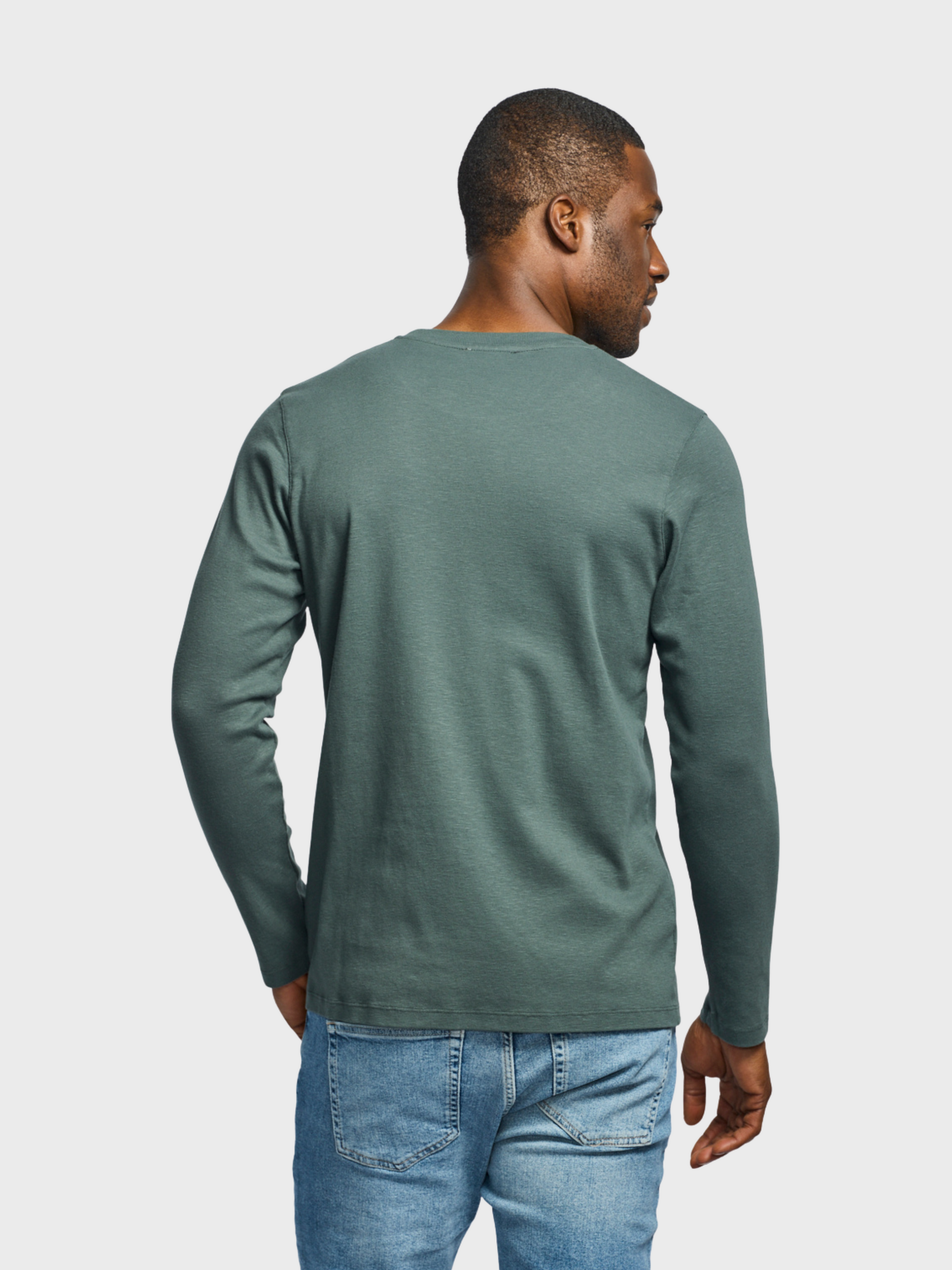 Easy Mondays L/S Crew Slub Shadow-Men's T-Shirts-Howard-Surrey-Canada