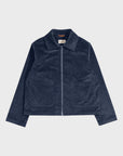 Far Afield Josef Jacket - Cord - Blue-Men's Jackets-Brooklyn-Vancouver-Yaletown-Canada