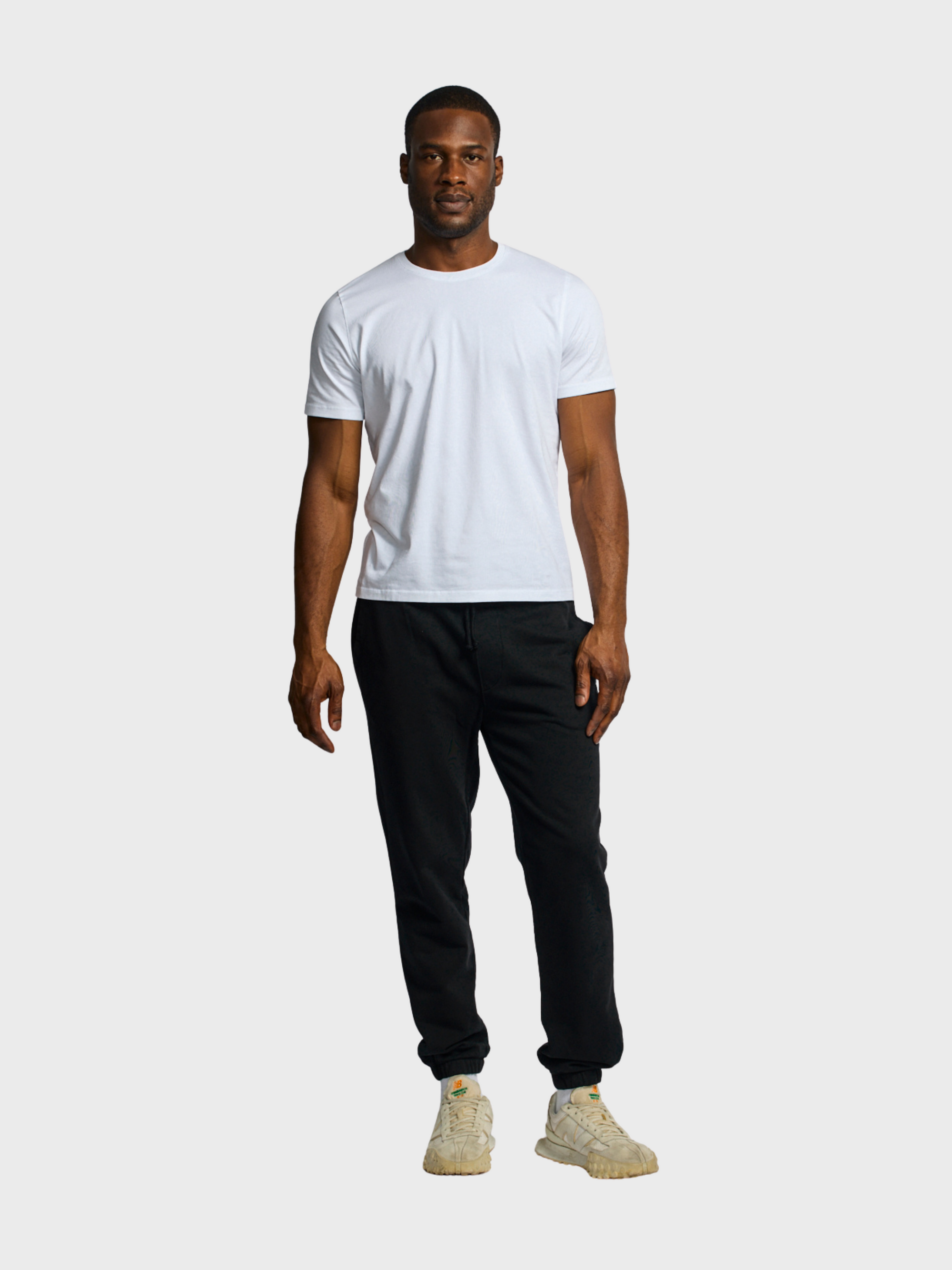 Easy Mondays Organic Cotton Sweatpant Black-Men's Pants-Brooklyn-Vancouver-Yaletown-Canada