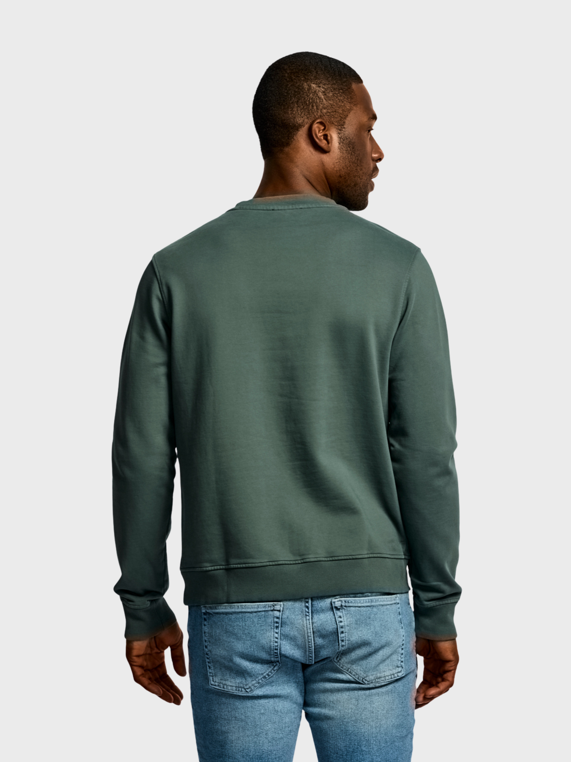 Easy Mondays Organic Cotton Sweatshirt Shadow-Men's Sweatshirts-Howard-Surrey-Canada