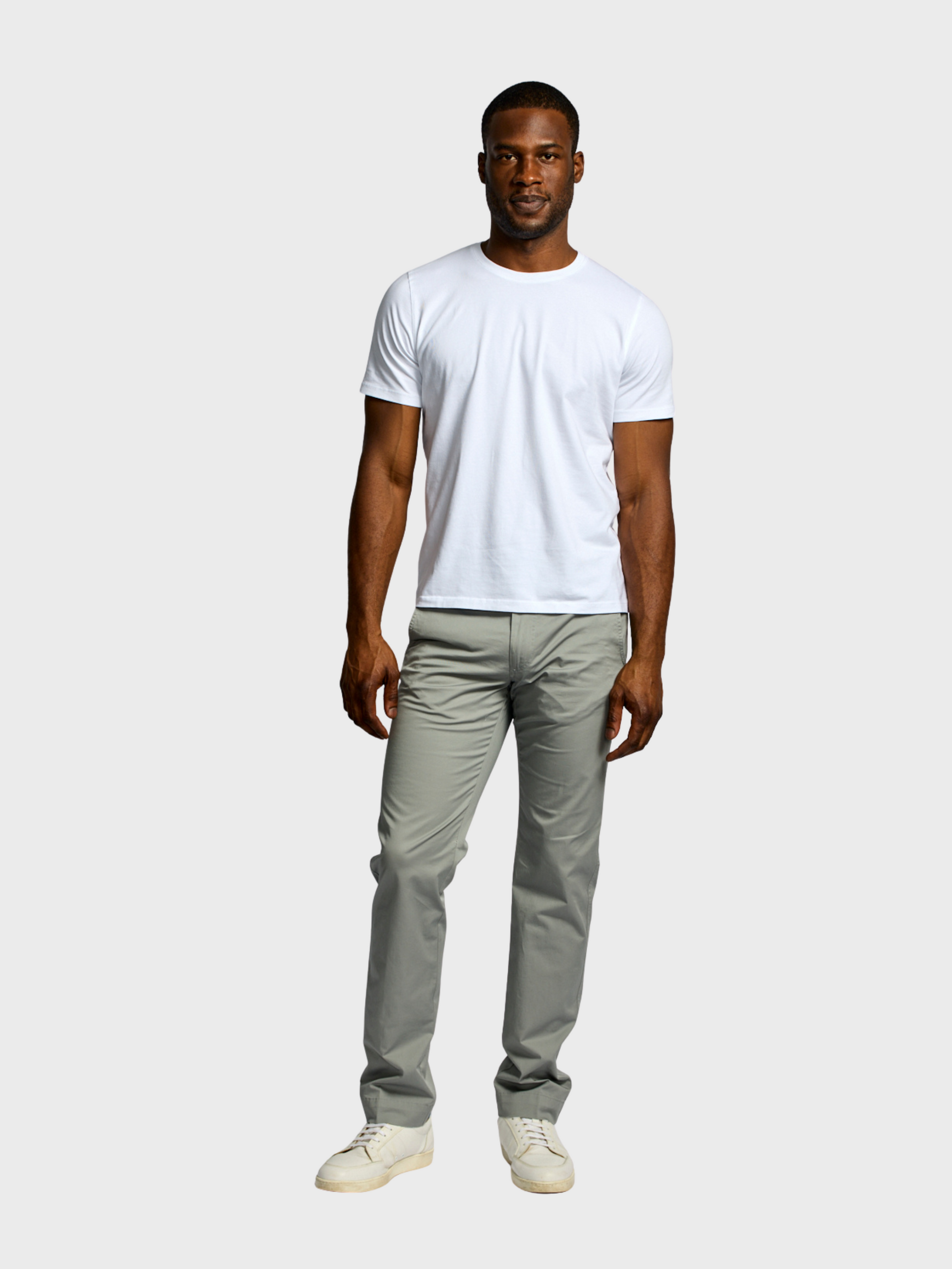 Easy Mondays Stretch Chino Pebble-Men's Pants-Brooklyn-Vancouver-Yaletown-Canada