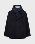 Palto Fiorentina Wp Peacoat Removable Hood - Navy-Men's Coats-Brooklyn-Vancouver-Yaletown-Canada