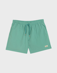 Bather Solid Teal Swim Trunk - Teal-Men's Shorts-Brooklyn-Vancouver-Yaletown-Canada