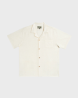 Bather Pearl Linen Camp Shirt - Natural-Men's Shirts-Brooklyn-Vancouver-Yaletown-Canada