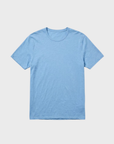 Easy Mondays Slub Cotton T Azure-Men's T-Shirts-Brooklyn-Vancouver-Yaletown-Canada