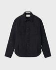 Peregrine Blunt Overshirt - Black-Men's Shirts-Brooklyn-Vancouver-Yaletown-Canada
