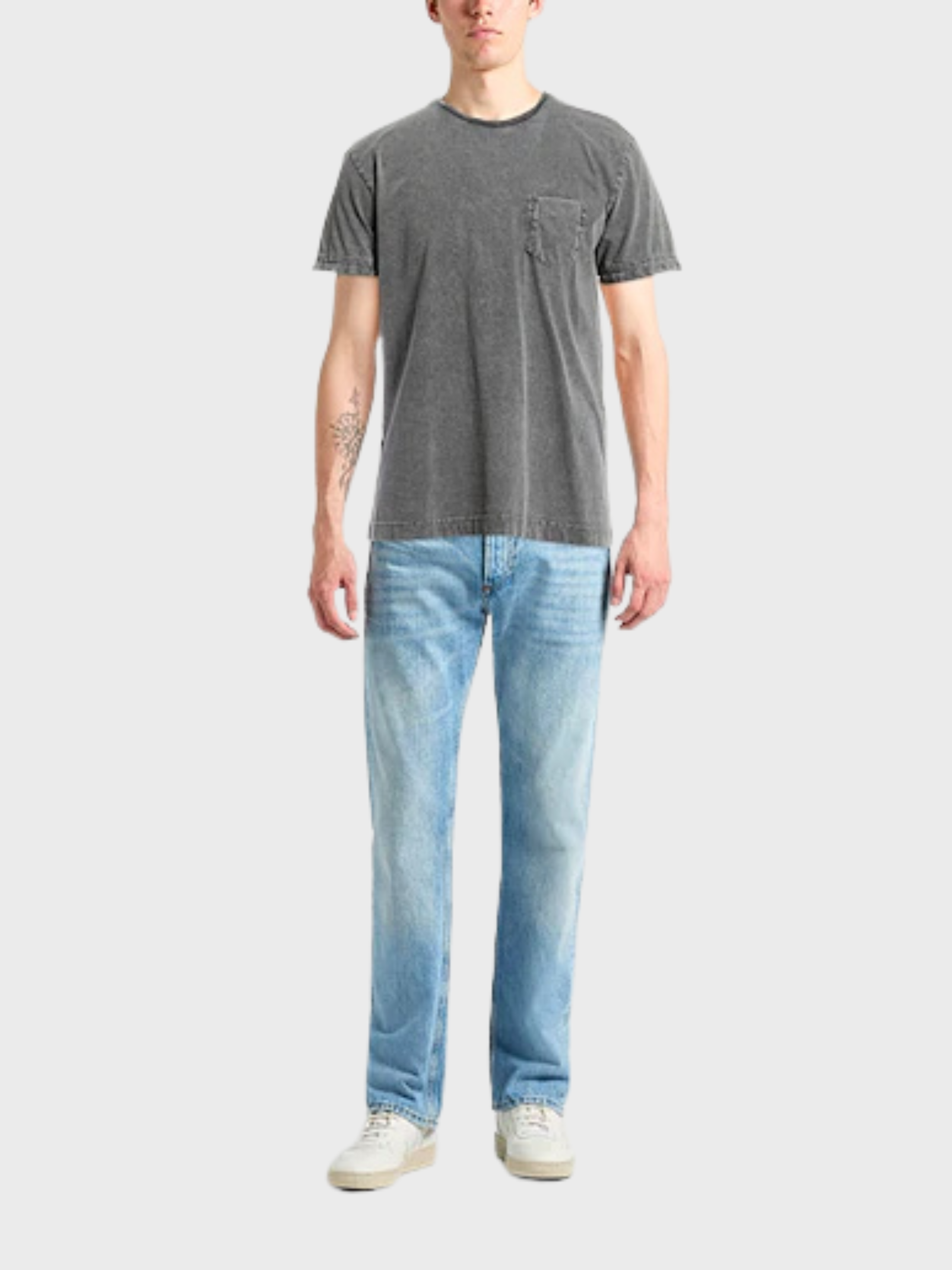 Crossley Bukert Pocket Tee Shortsleeve - 1098Sw Grey Sw-Men's T-Shirts-Brooklyn-Vancouver-Yaletown-Canada