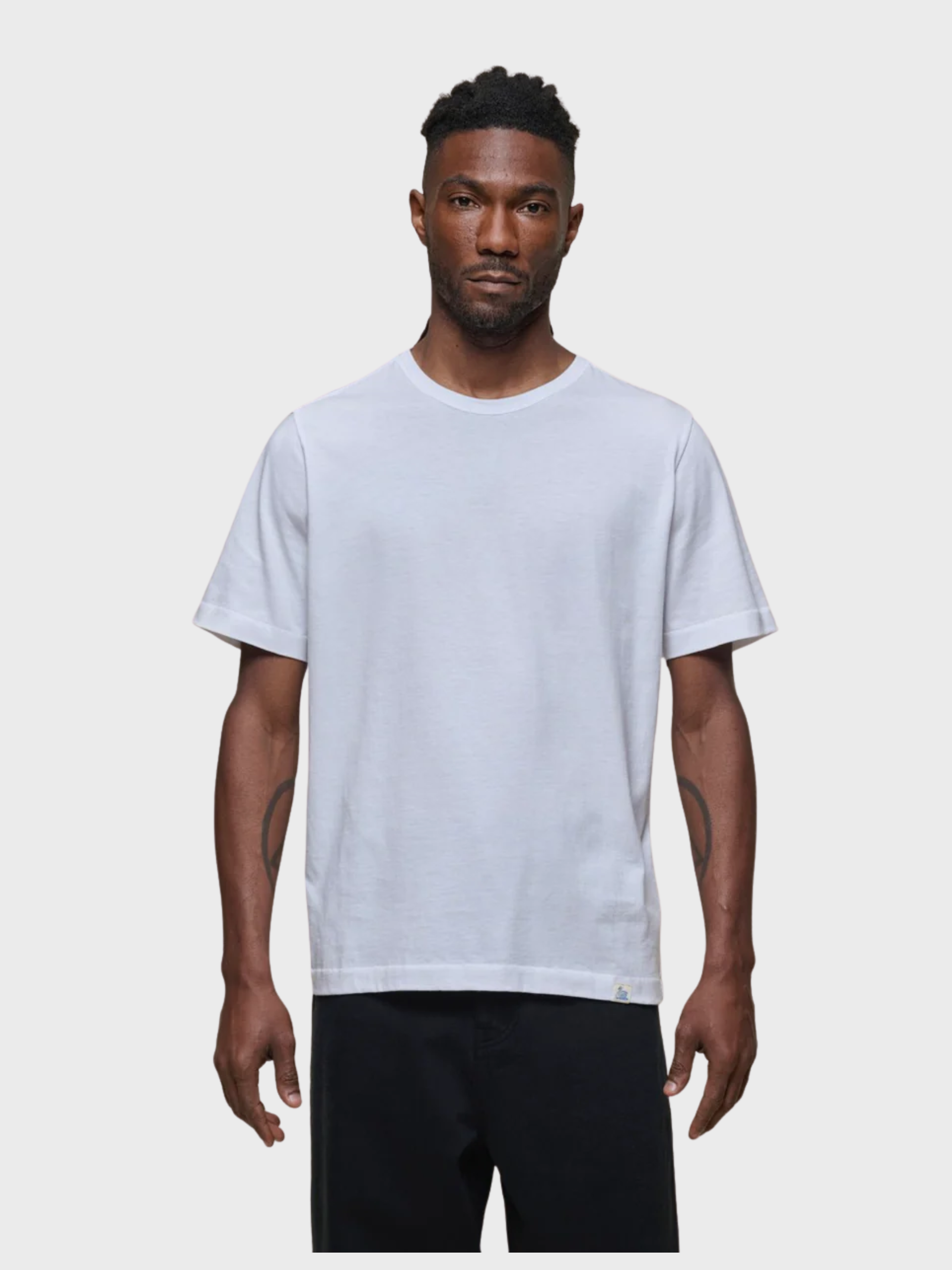 Merz T-shirt organic pima cotton .oz relaxed fit - White-Men's T-Shirts-Brooklyn-Vancouver-Yaletown-Canada