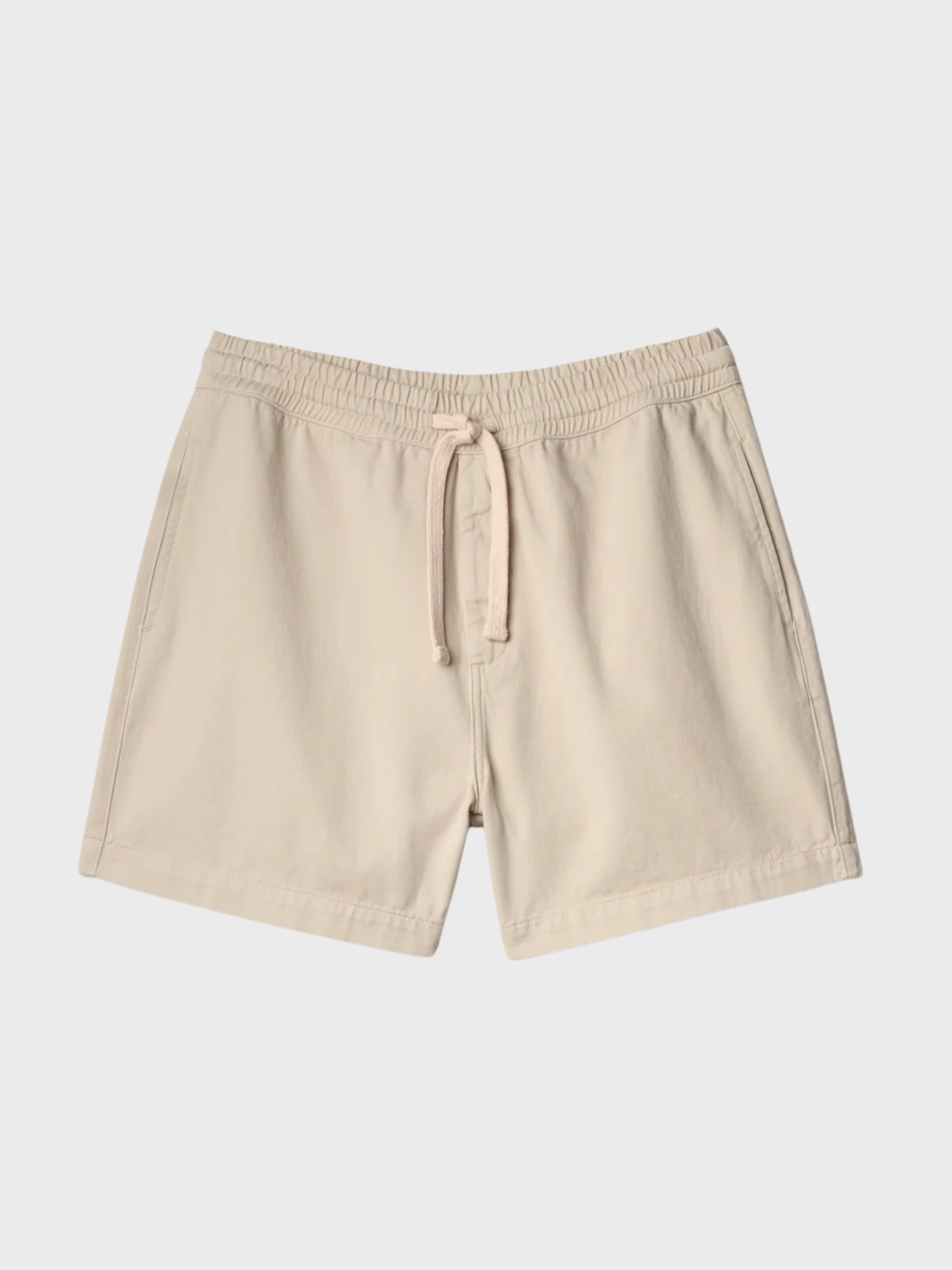 Merz 5" Lightweight Cotton Twill Shorts - Chalk-Men's Shorts-Brooklyn-Vancouver-Yaletown-Canada