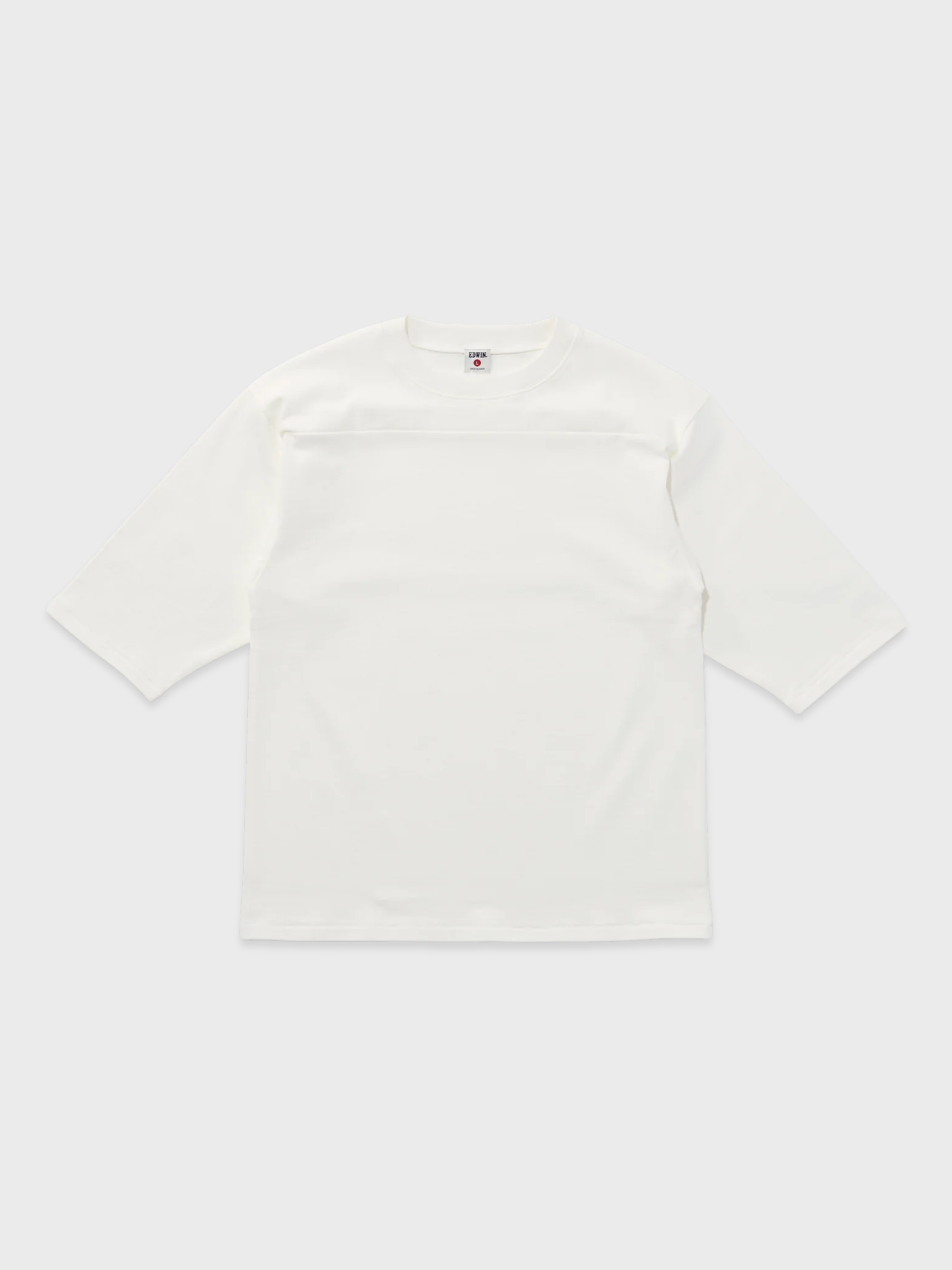 Edwin Football T-Shirt - Wht-Men's T-Shirts-Brooklyn-Vancouver-Yaletown-Canada