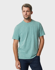 34 Heritage T-Shirt Slub Crew Neck - Iceberg Green-Men's T-Shirts-Brooklyn-Vancouver-Yaletown-Canada