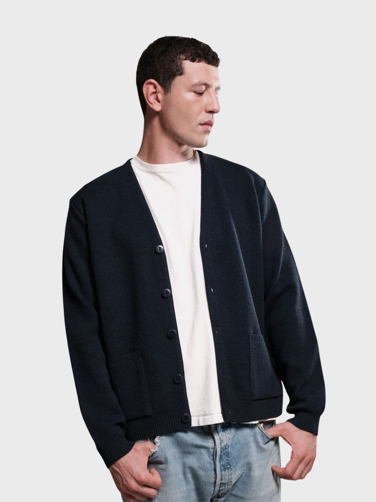Nitto Youri Cardigan - Navy