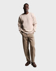 Nitto Youri Round Neck Jumper - Natural