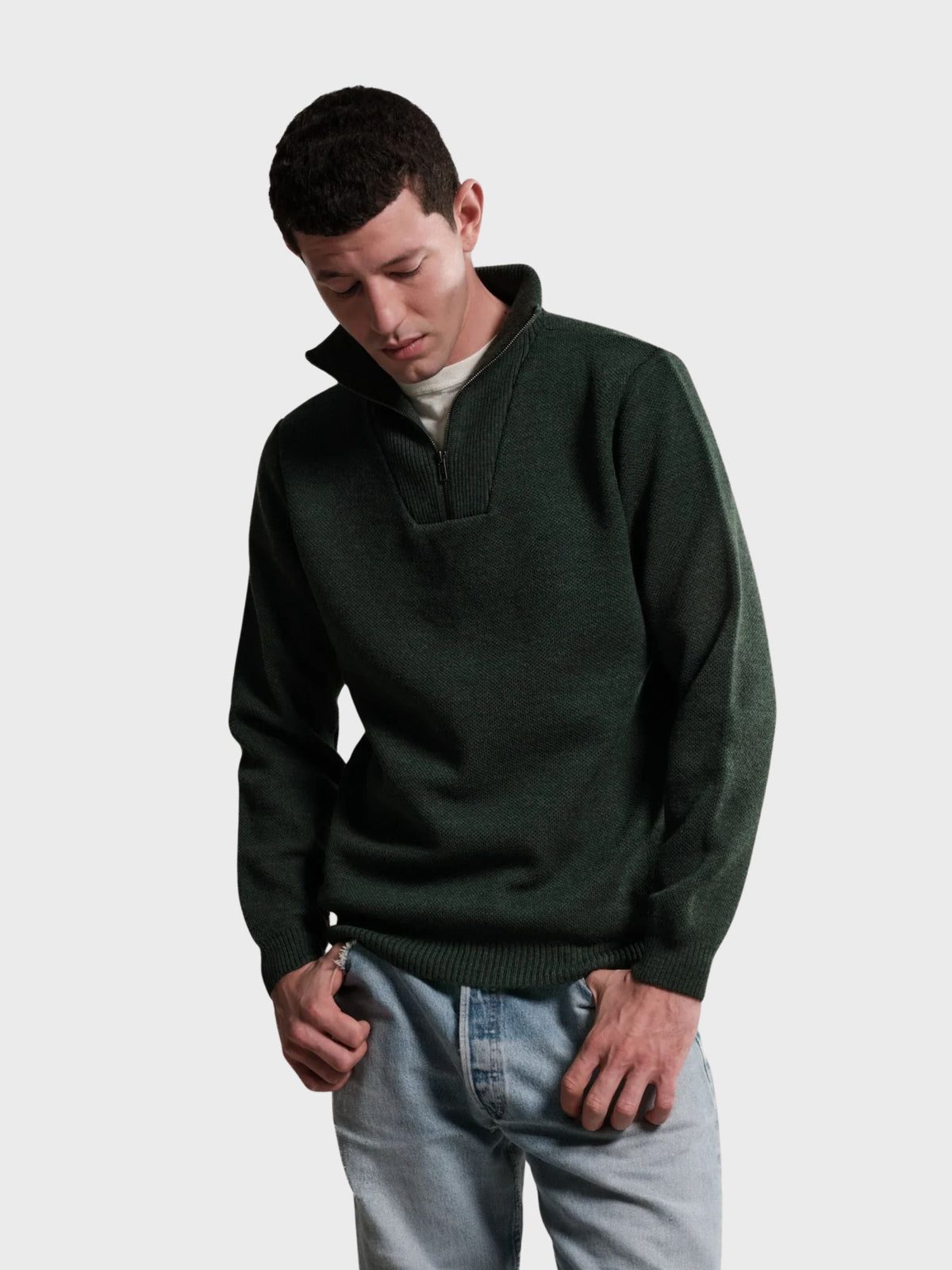 Nitto Youri Trucker Jumper - Green Forest