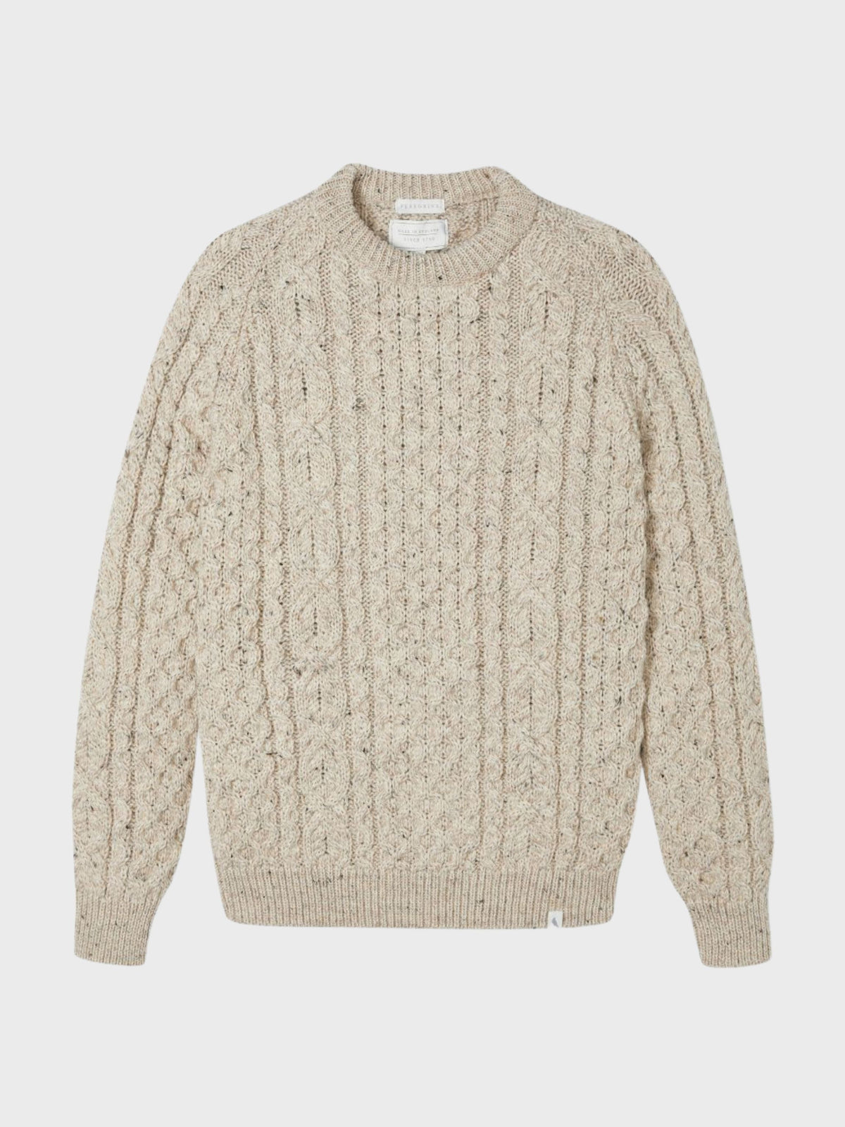 Peregrine Hudson Aran Jumper - Skiddaw-Men's Sweaters-Brooklyn-Vancouver-Yaletown-Canada