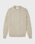 Peregrine Hudson Aran Jumper - Skiddaw-Men's Sweaters-Brooklyn-Vancouver-Yaletown-Canada