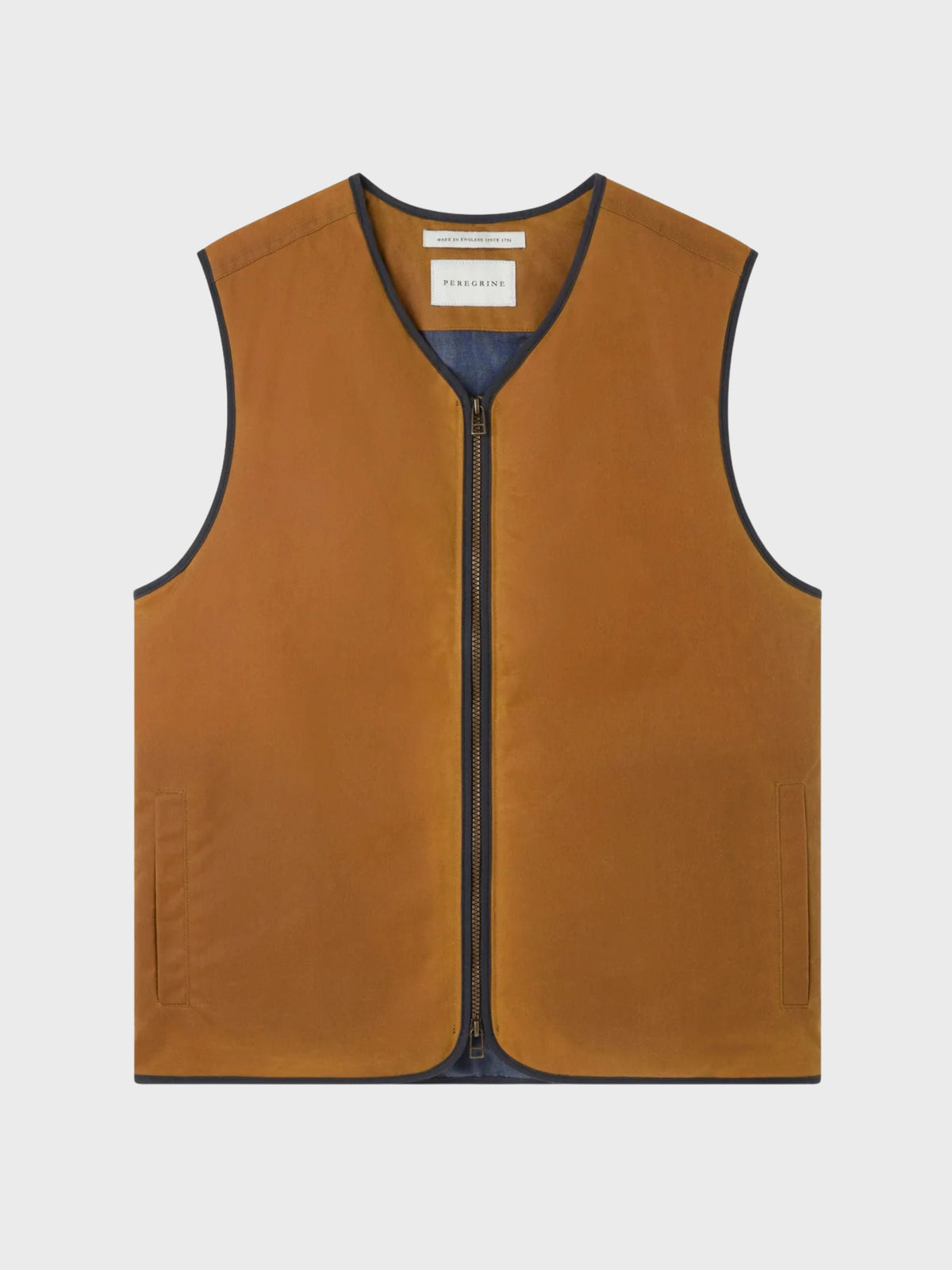 Peregrine Duke Gilet - Mustard-Men's Jackets-Brooklyn-Vancouver-Yaletown-Canada