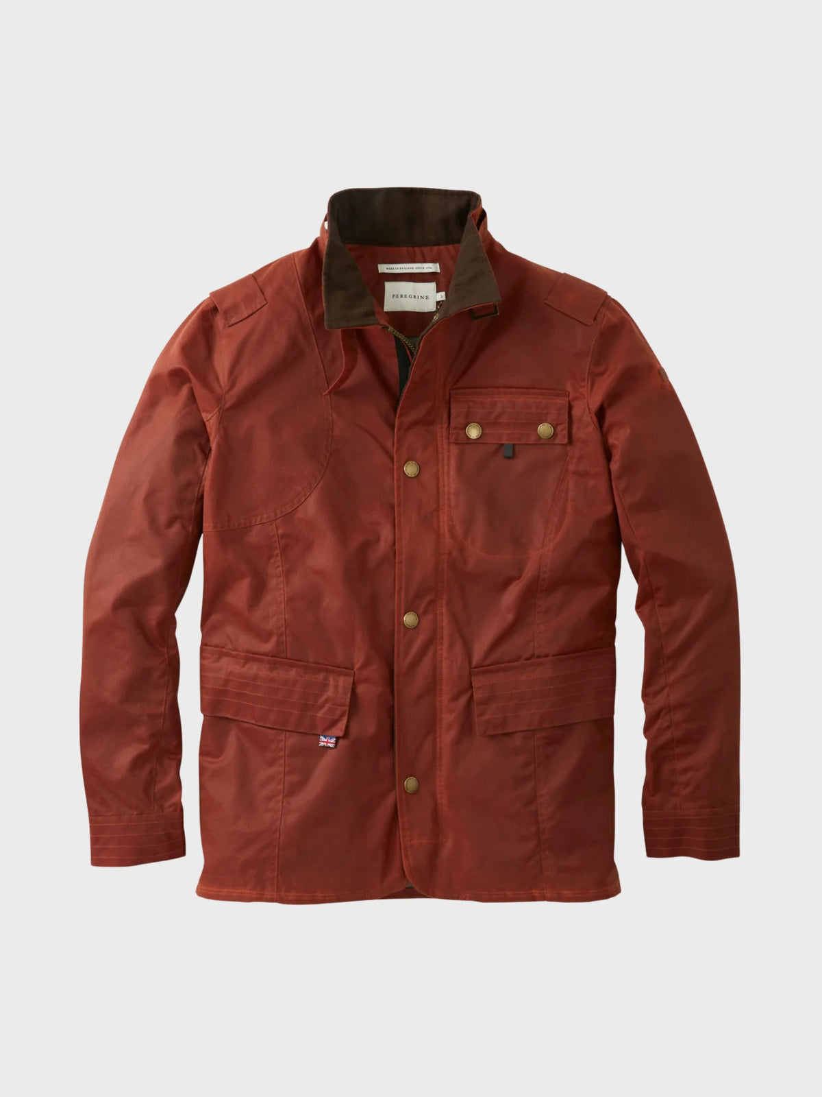 Peregrine Bexley Jacket - Brick-Men's Jackets-Brooklyn-Vancouver-Yaletown-Canada
