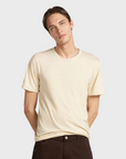 Cotton Citizen T-Shirt Classic Crewneck Vintage Oatmeal-Men's T-Shirts-Brooklyn-Vancouver-Yaletown-Canada