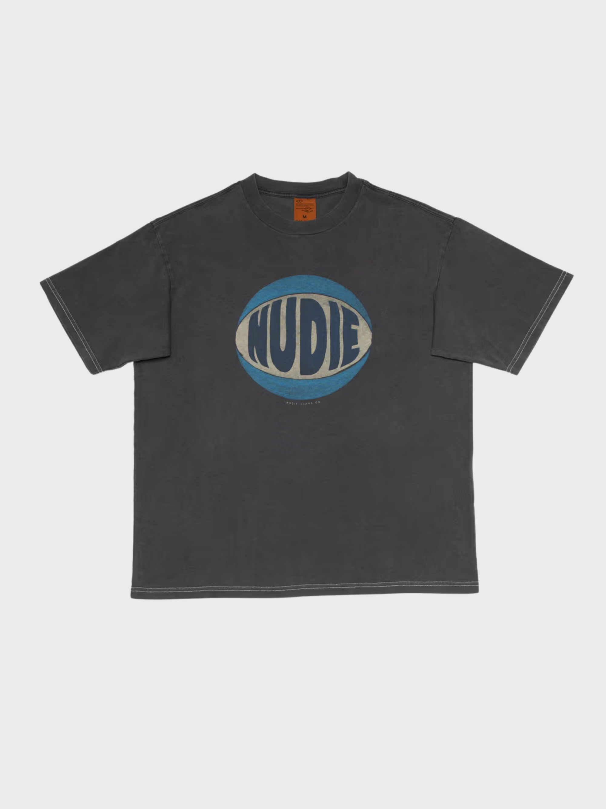 Nudie Koffe Nudie T-Shirt Antracite-Men's T-Shirts-Brooklyn-Vancouver-Yaletown-Canada