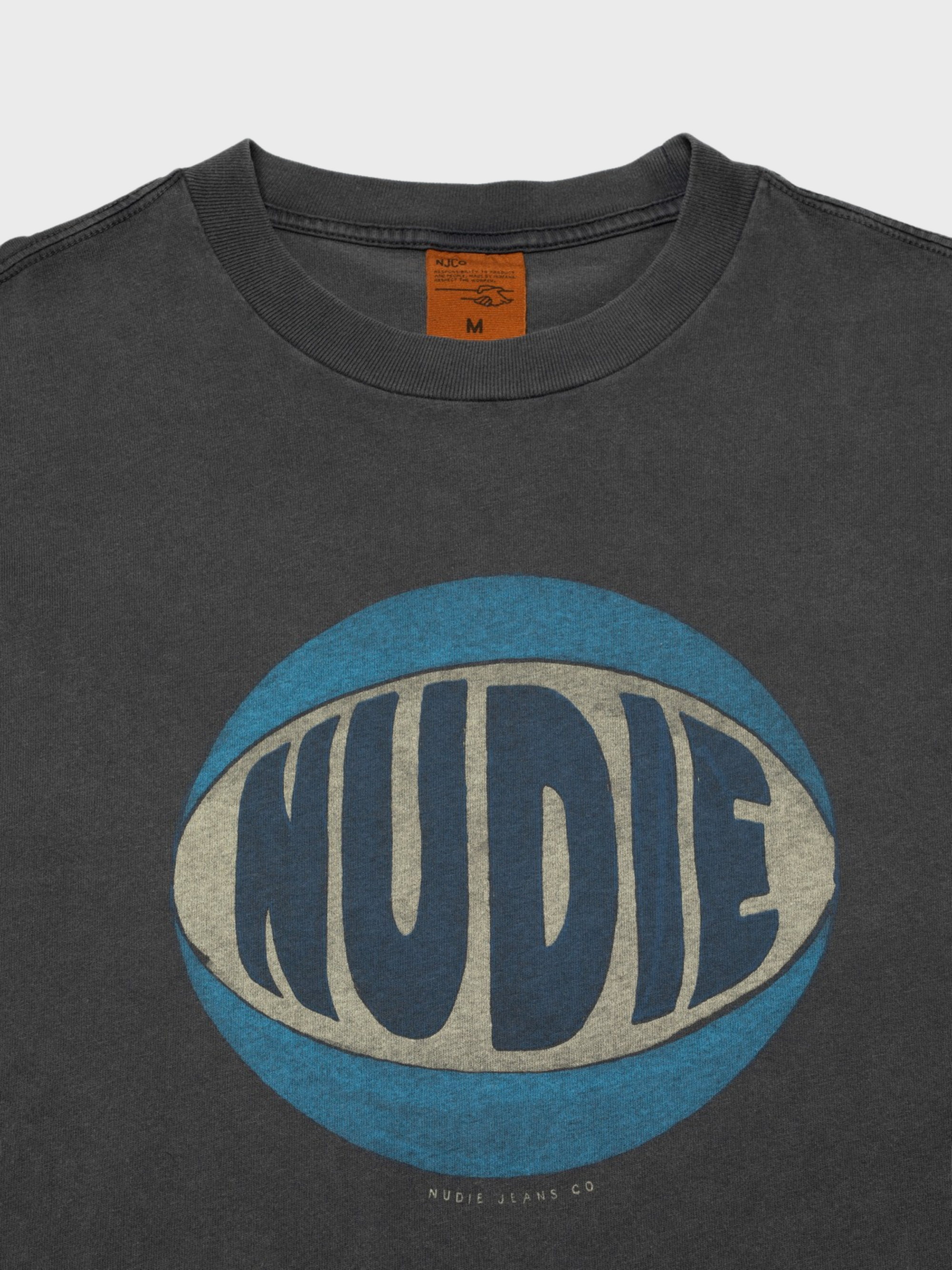 Nudie Koffe Nudie T-Shirt Antracite-Men's T-Shirts-Brooklyn-Vancouver-Yaletown-Canada