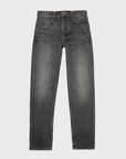 Nudie Steady Eddie II Grey Crosshatc-Men's Denim-Brooklyn-Vancouver-Yaletown-Canada
