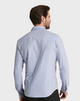 34 Heritage Striped Shirt Blue-Men's Shirts-Brooklyn-Vancouver-Yaletown-Canada