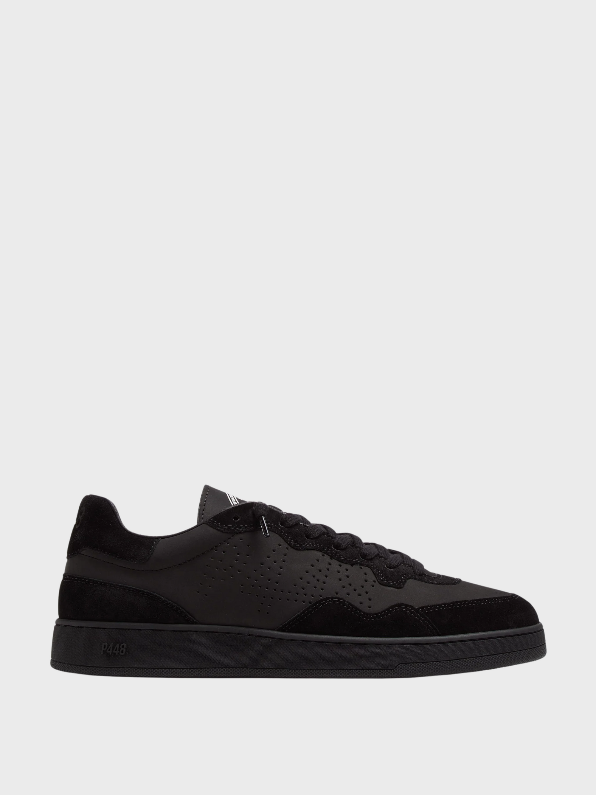 P448 The Vert Sneakers - All Black-Men's Shoes-Brooklyn-Vancouver-Yaletown-Canada