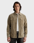 AG Curtis Work Shirt Shirts - Sulfur Industrial Taupe-Men's Shirts-Brooklyn-Vancouver-Yaletown-Canada