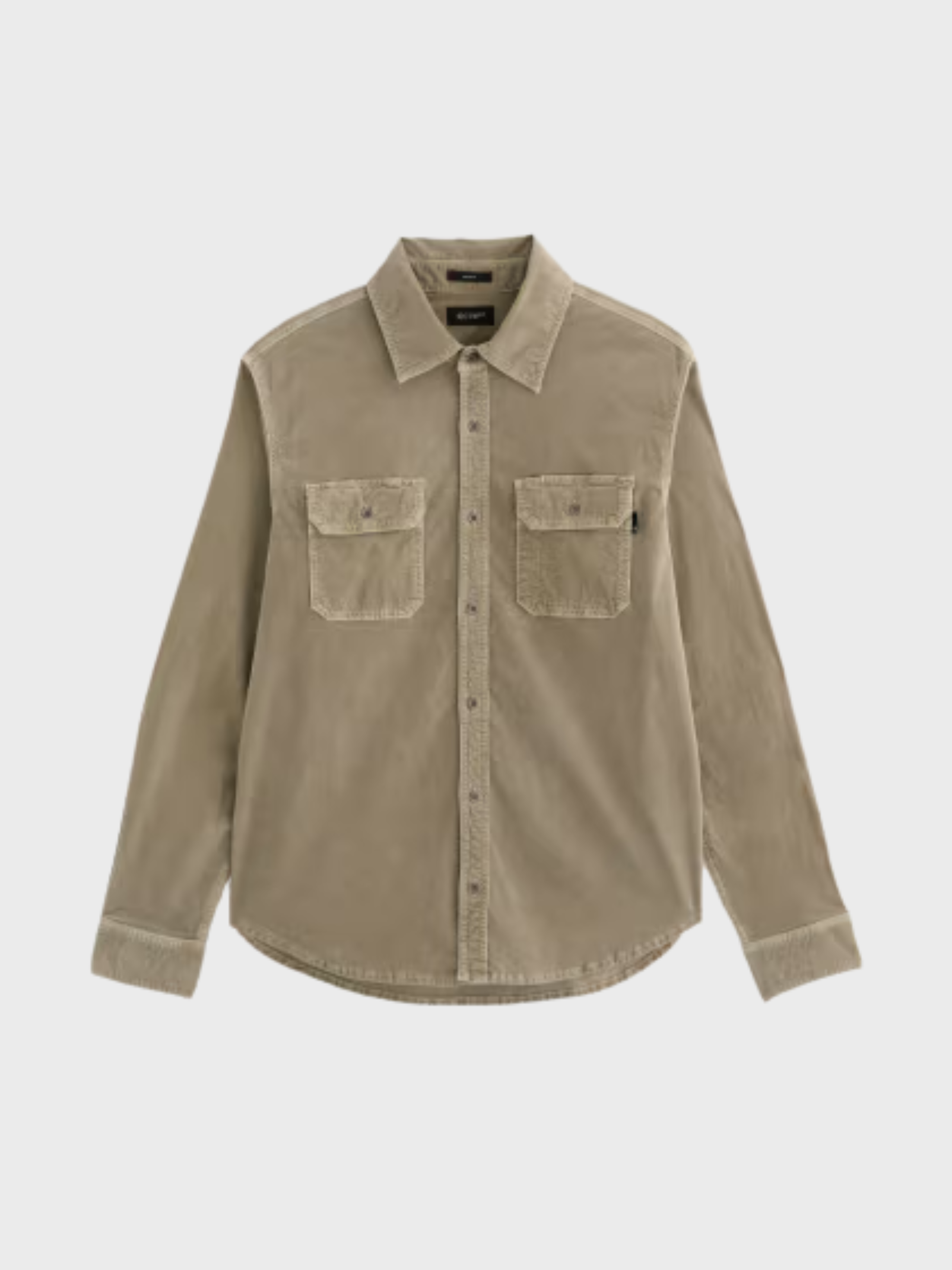 AG Curtis Work Shirt Shirts - Sulfur Industrial Taupe-Men's Shirts-Brooklyn-Vancouver-Yaletown-Canada